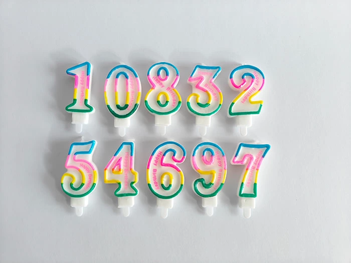 Customize Large Number Birthday Candles Wholesale - Sunwing Technology
