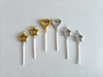 Cute Heart and Star Shaped Birthday Candles Wholesale - Sunwing Technology